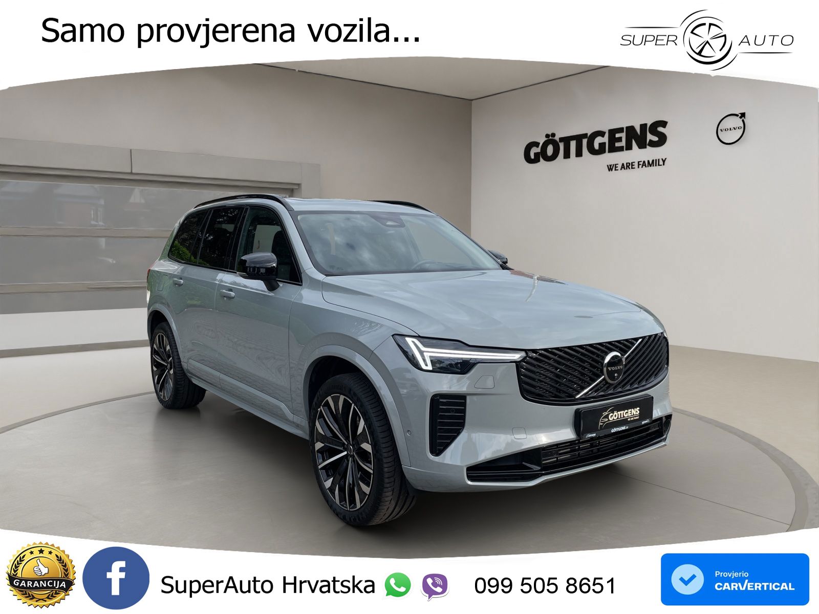 Volvo XC90 2.0 T8 AWD Automatic ACC+HEAD+4xGR SJED+360+PANO