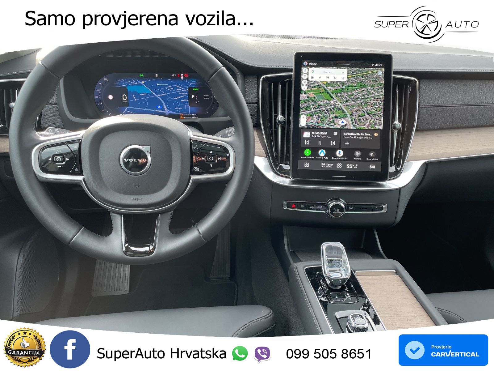 Volvo XC90 2.0 T8 AWD Automatic ACC+HEAD+4xGR SJED+360+PANO