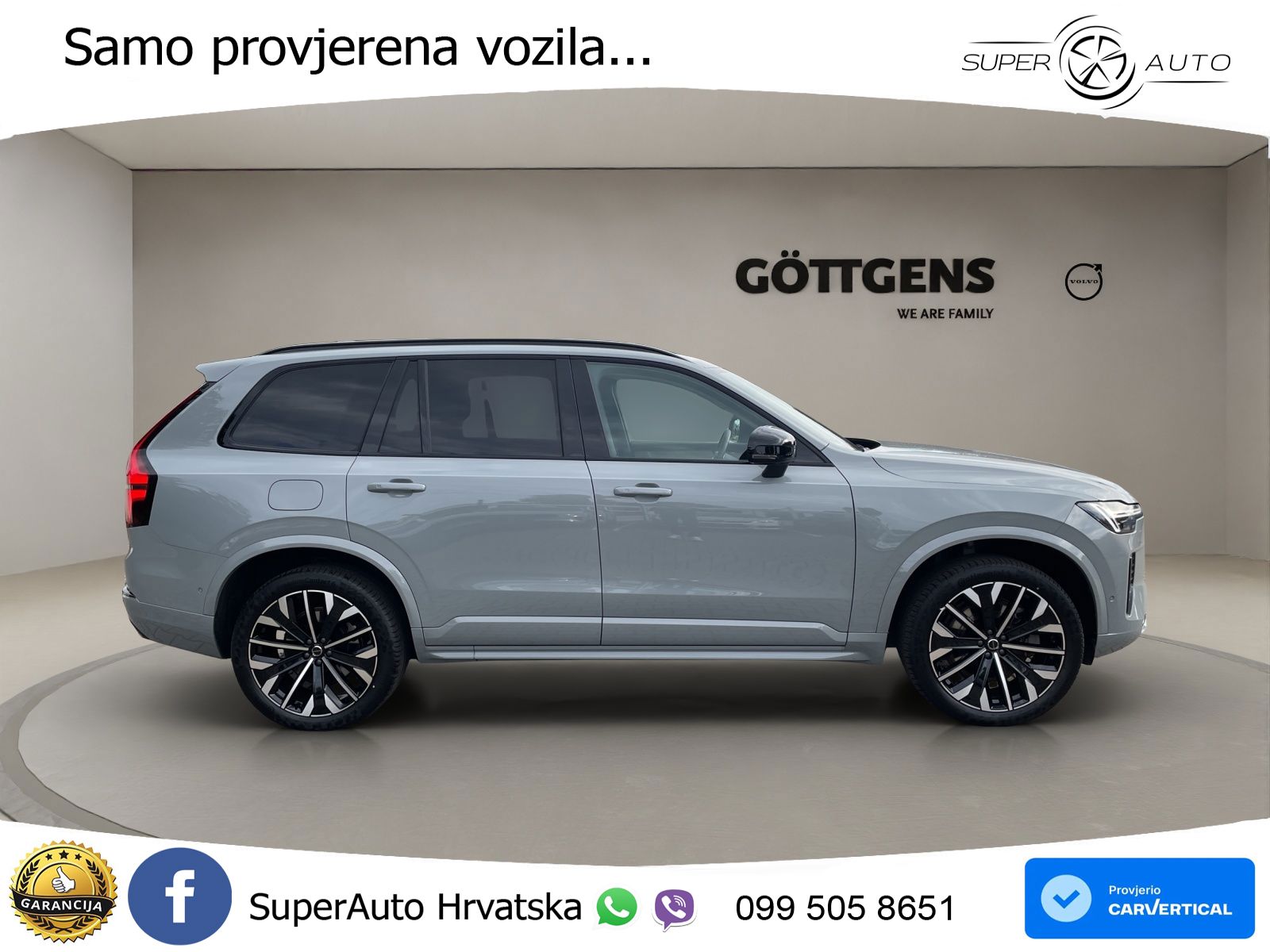 Volvo XC90 2.0 T8 AWD Automatic ACC+HEAD+4xGR SJED+360+PANO