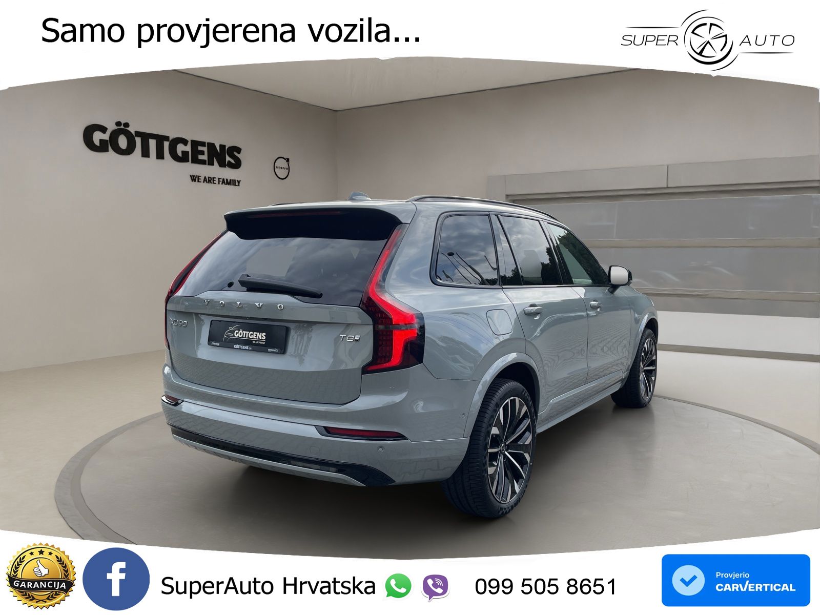 Volvo XC90 2.0 T8 AWD Automatic ACC+HEAD+4xGR SJED+360+PANO