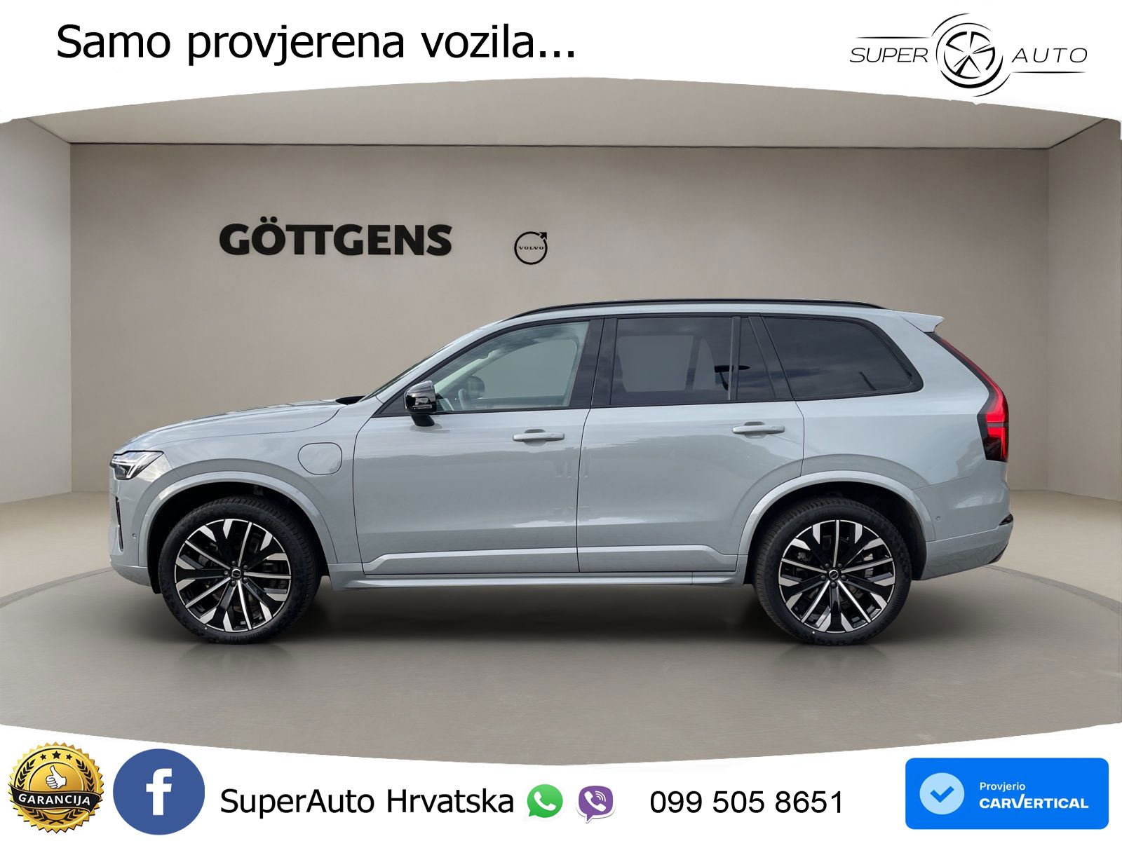 Volvo XC90 2.0 T8 AWD Automatic ACC+HEAD+4xGR SJED+360+PANO