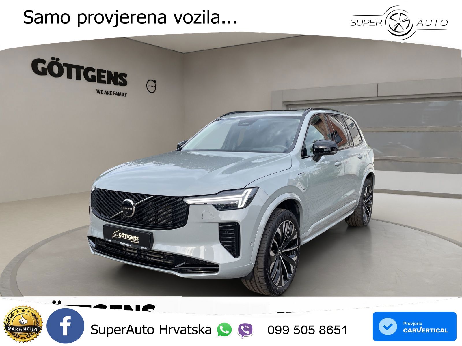 Volvo XC90 2.0 T8 AWD Automatic ACC+HEAD+4xGR SJED+360+PANO