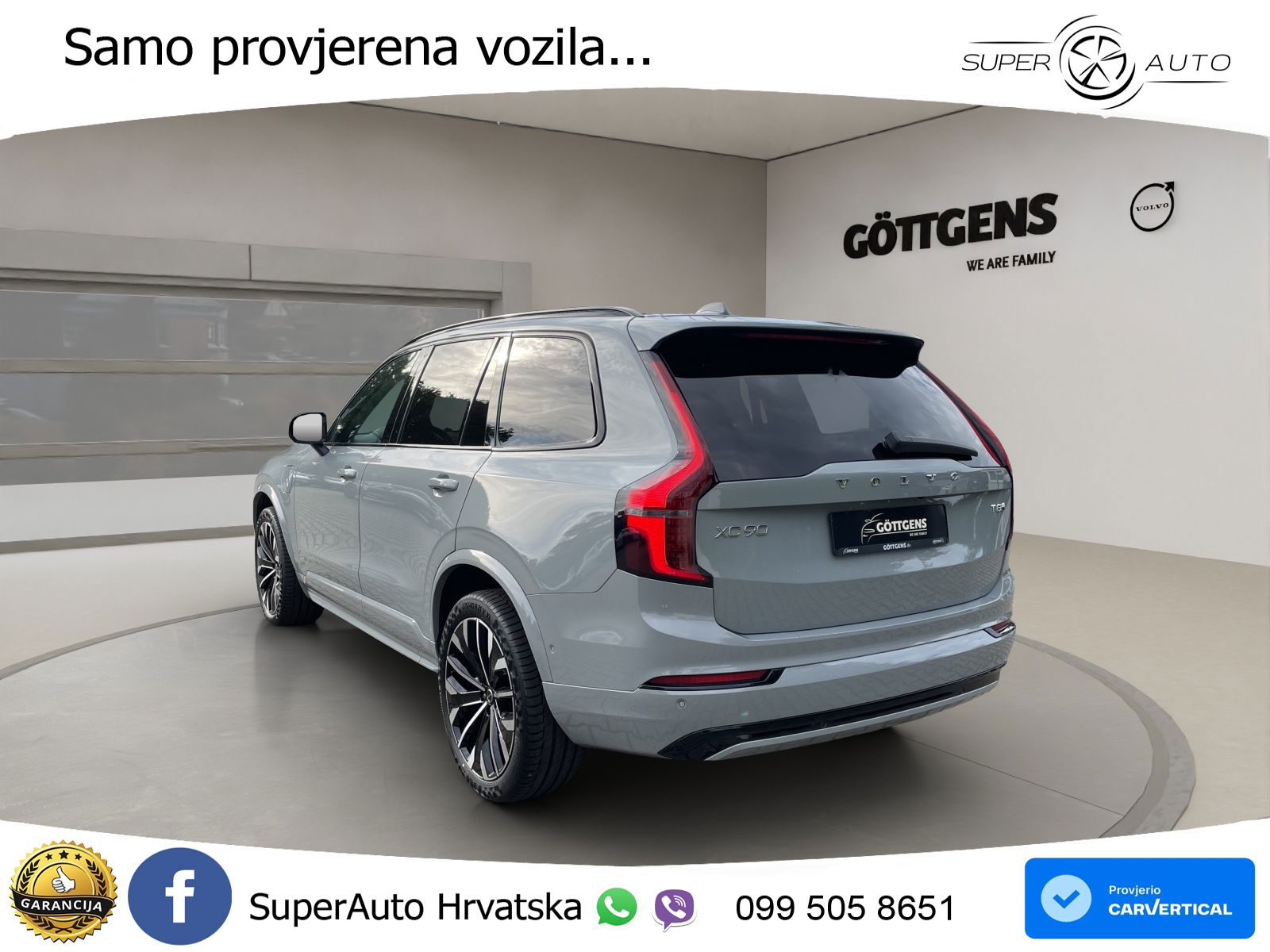 Volvo XC90 2.0 T8 AWD Automatic ACC+HEAD+4xGR SJED+360+PANO