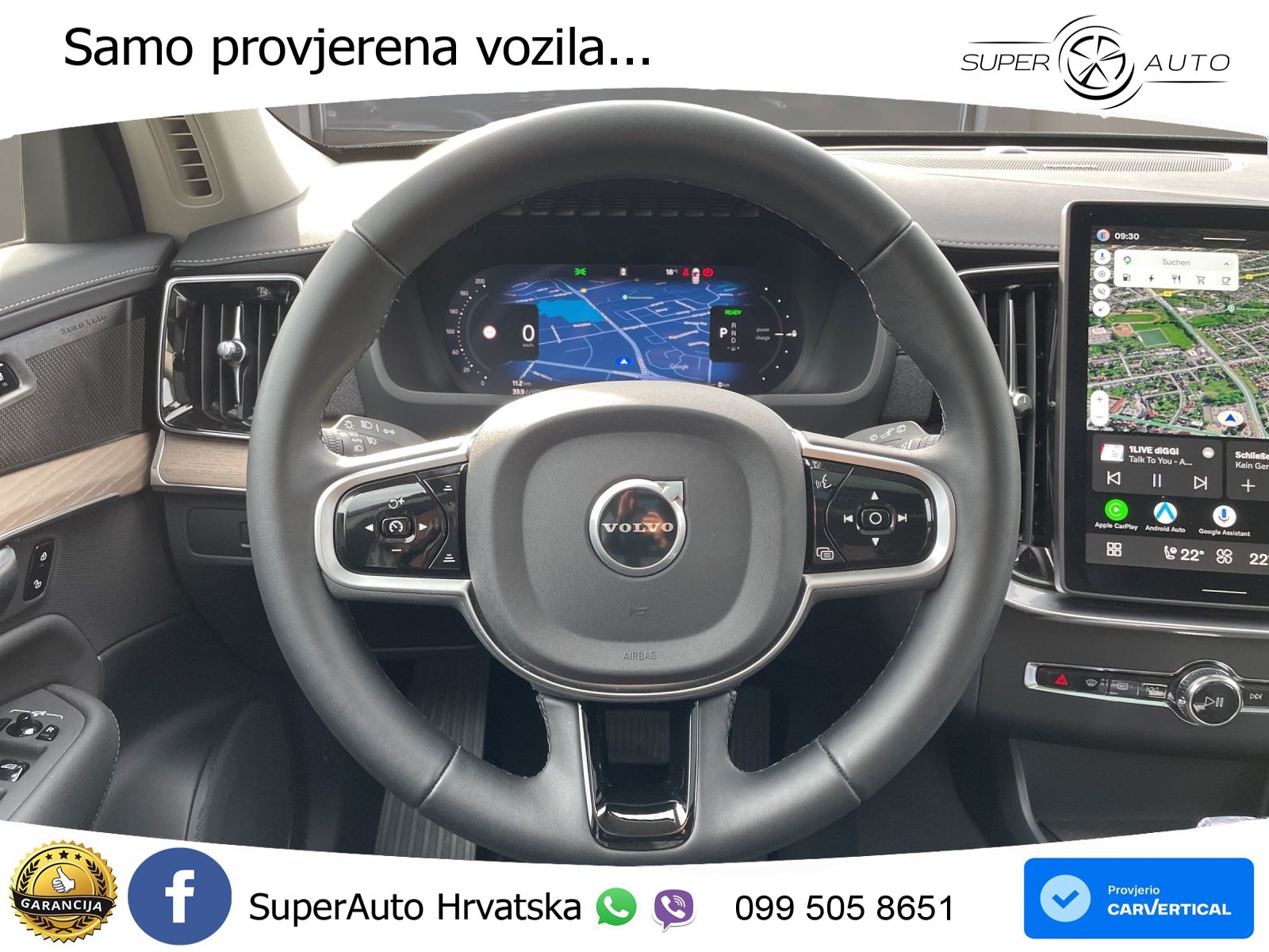 Volvo XC90 2.0 T8 AWD Automatic ACC+HEAD+4xGR SJED+360+PANO