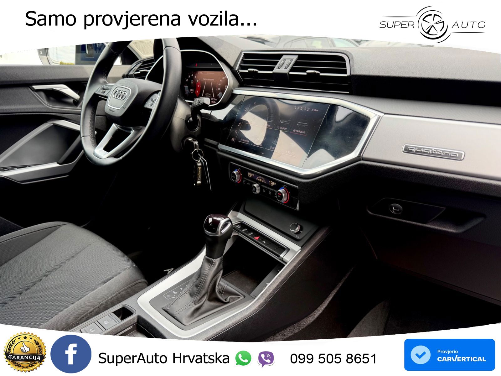 Audi Q3 II Sportback 40 TFSI (190 KS) quattro S tronic LED+ACC