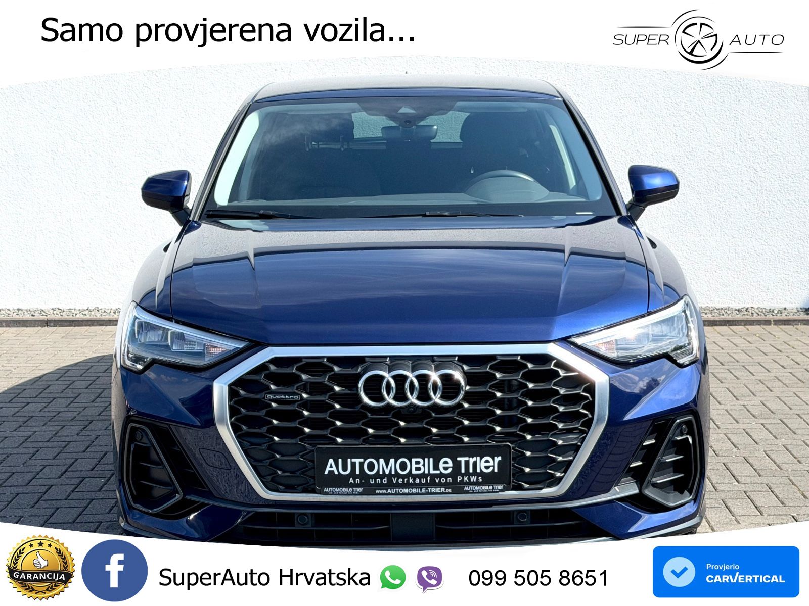 Audi Q3 II Sportback 40 TFSI (190 KS) quattro S tronic LED+ACC