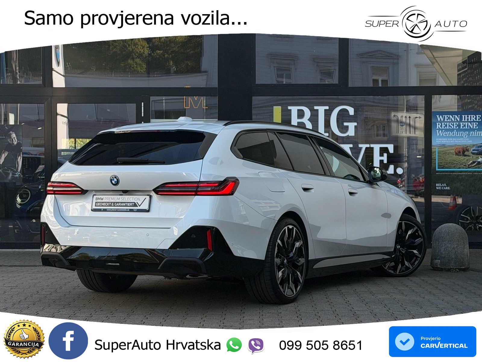 BMW 550e Touring (489 KS) xDrive Steptronic M Sport LED+GR SJED+ACC