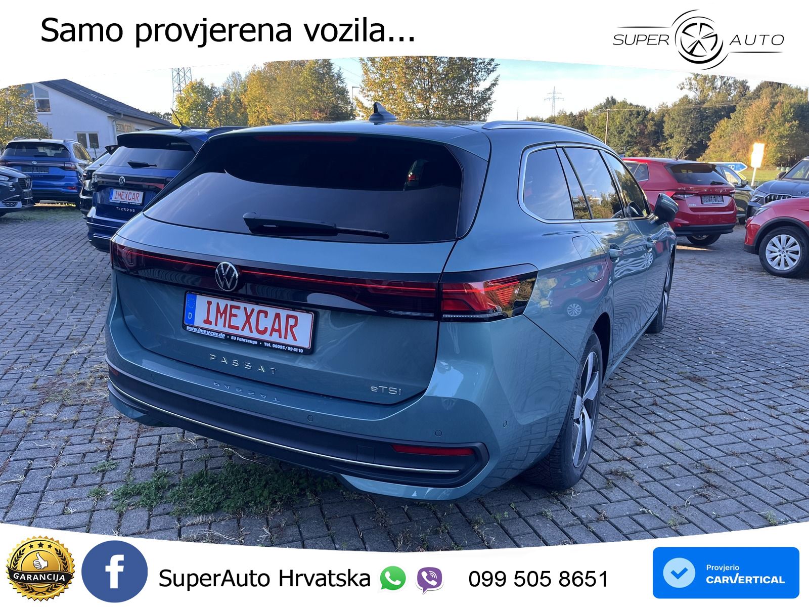 Volkswagen Passat Variant 1.5 eTSI (150 KS) DSG Business LED+GR SJED+ACC