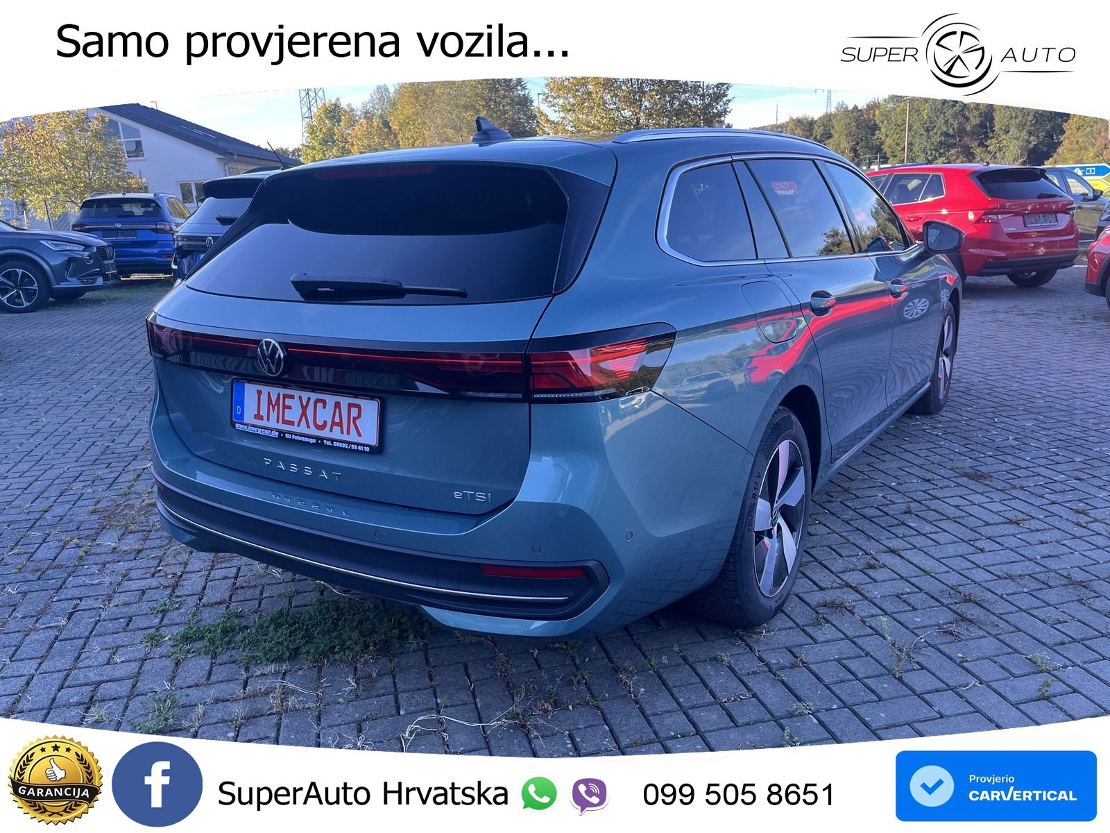 Volkswagen Passat Variant 1.5 eTSI (150 KS) DSG Business LED+GR SJED+ACC