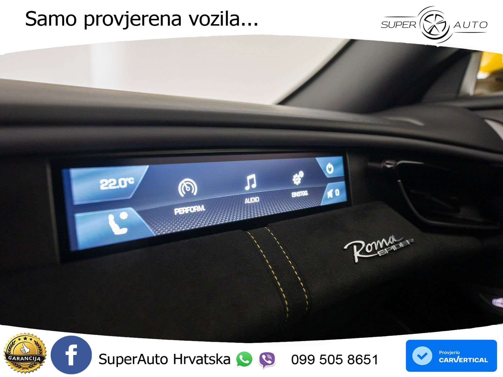 Ferrari Roma 3.9 V8 (620 KS) DCT LED+ACC