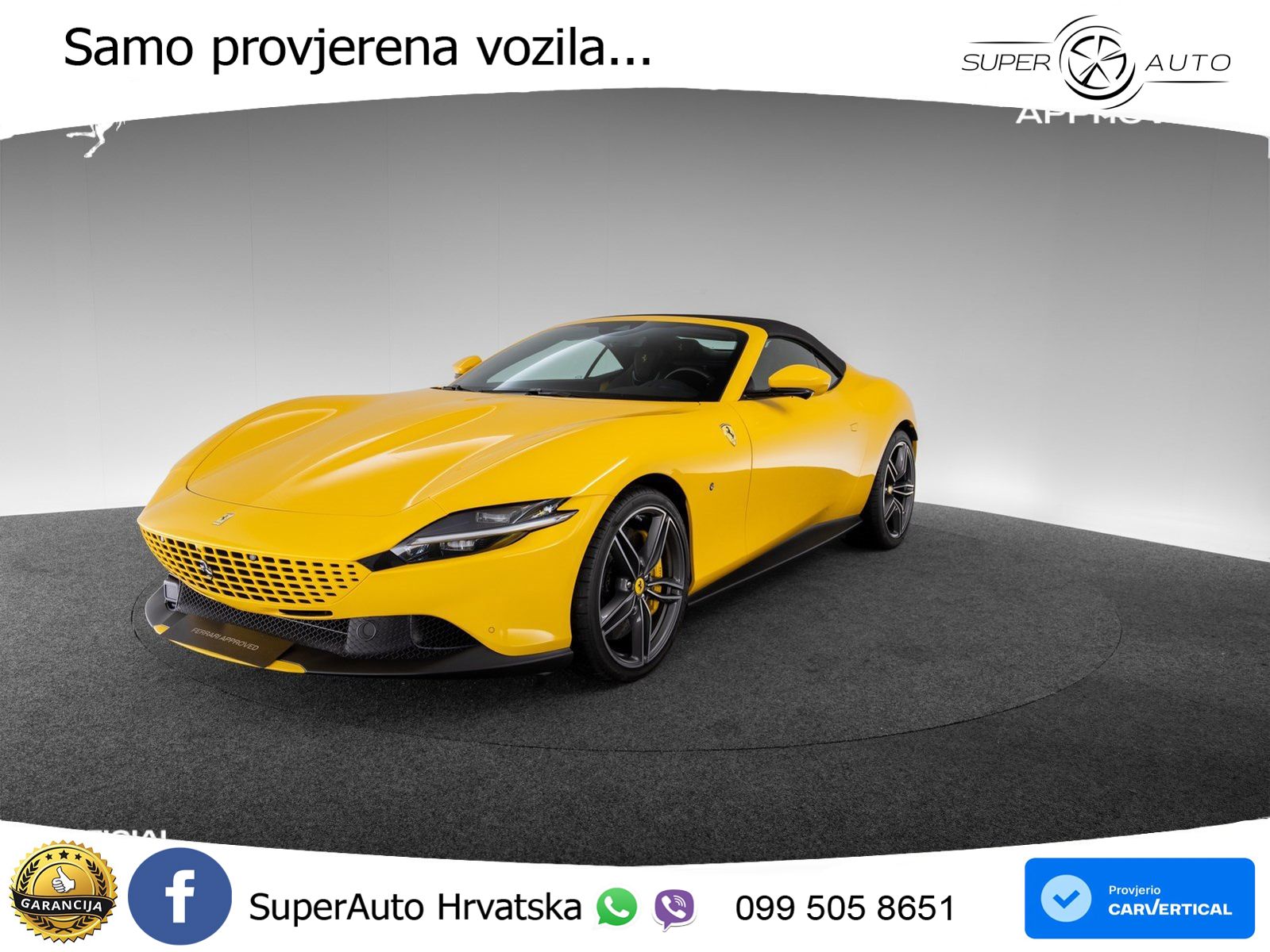 Ferrari Roma 3.9 V8 (620 KS) DCT LED+ACC