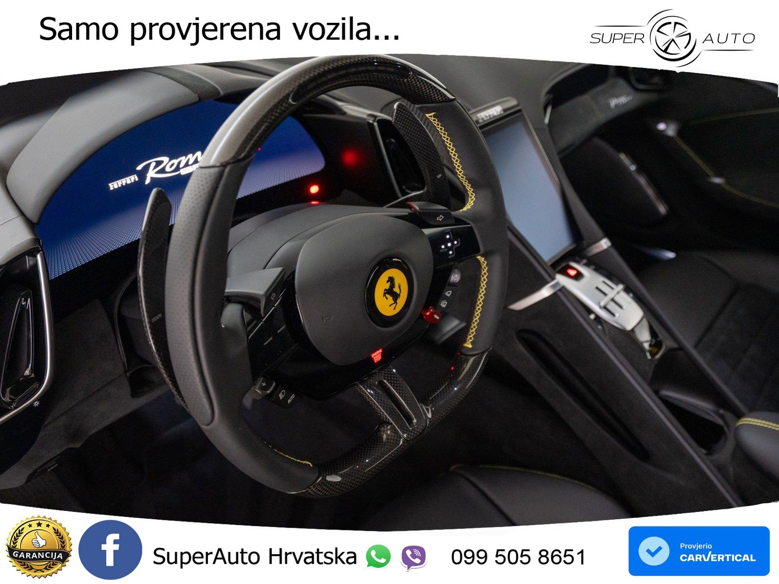 Ferrari Roma 3.9 V8 (620 KS) DCT LED+ACC