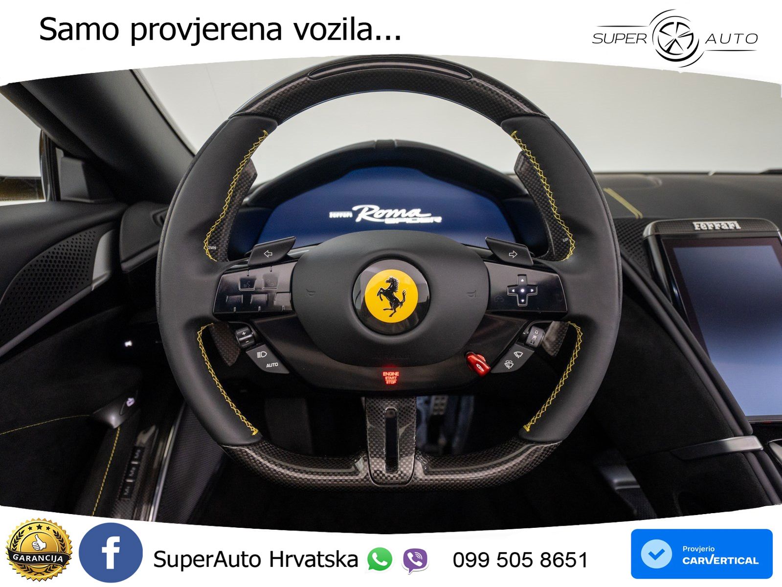 Ferrari Roma 3.9 V8 (620 KS) DCT LED+ACC