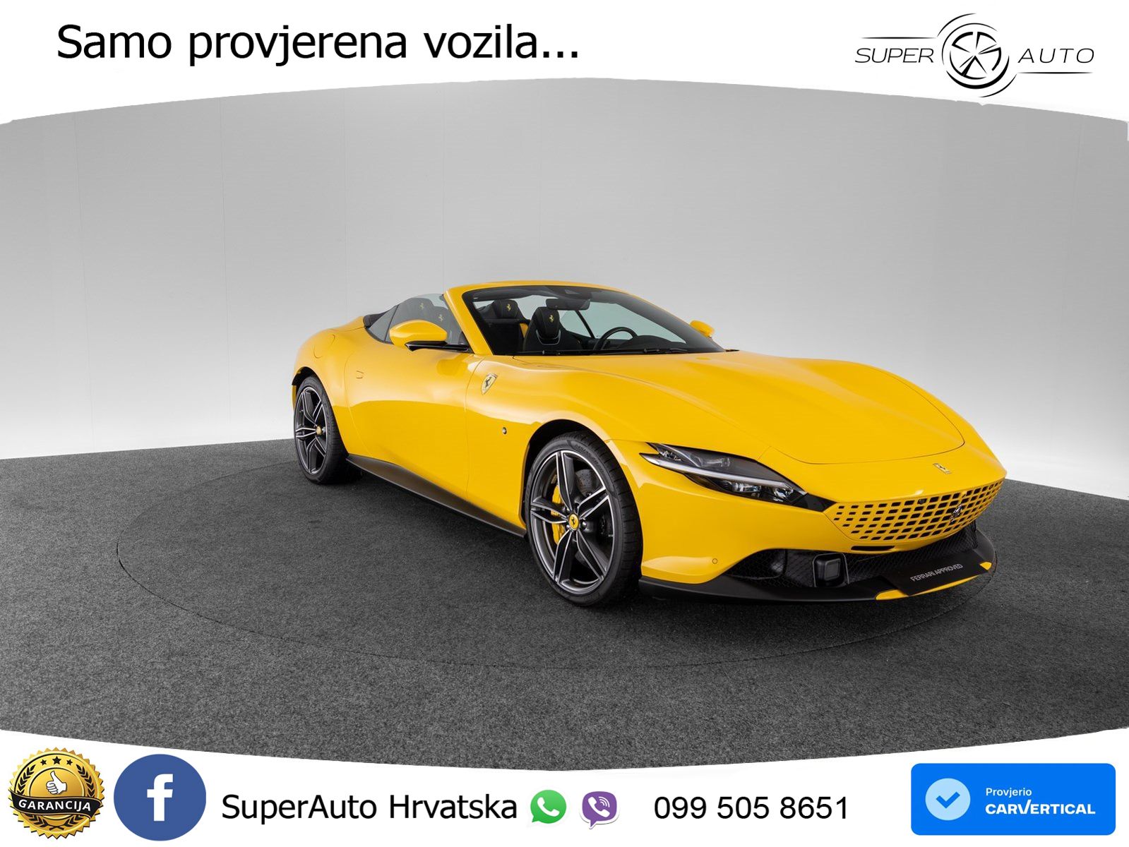 Ferrari Roma 3.9 V8 (620 KS) DCT LED+ACC