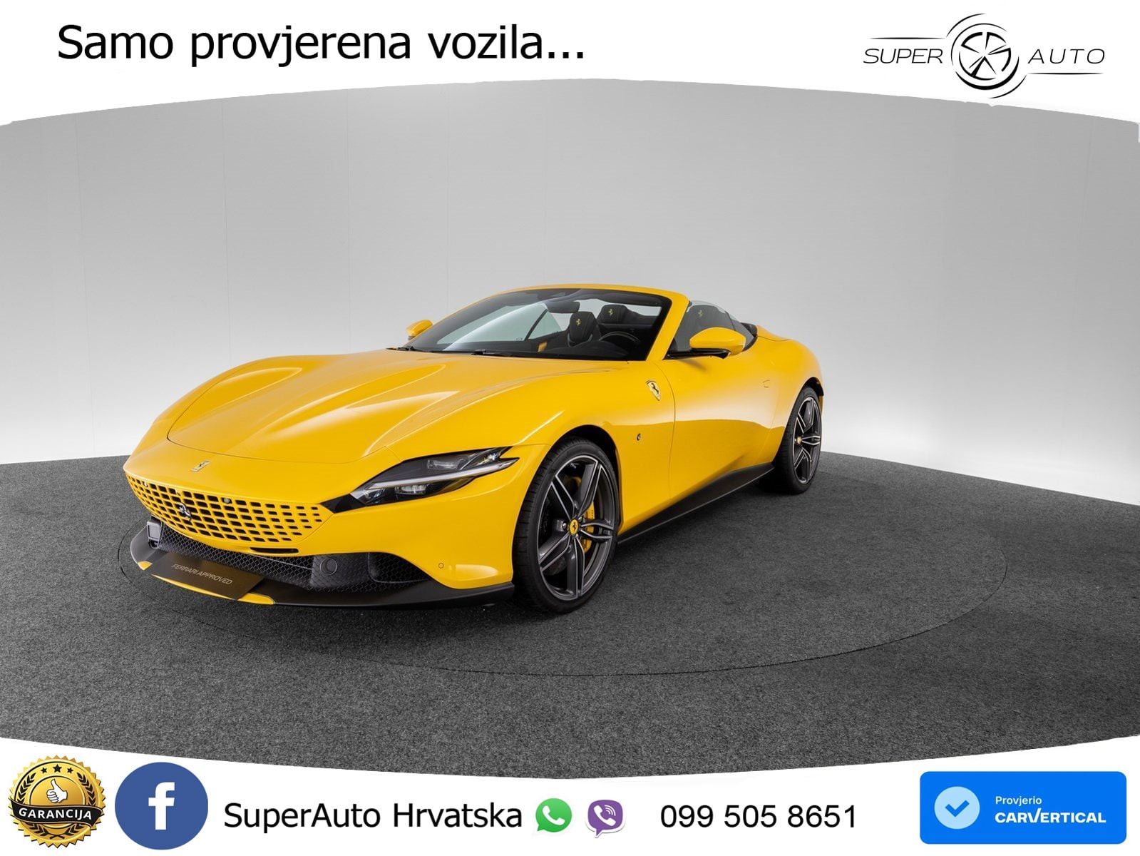 Ferrari Roma 3.9 V8 (620 KS) DCT LED+ACC