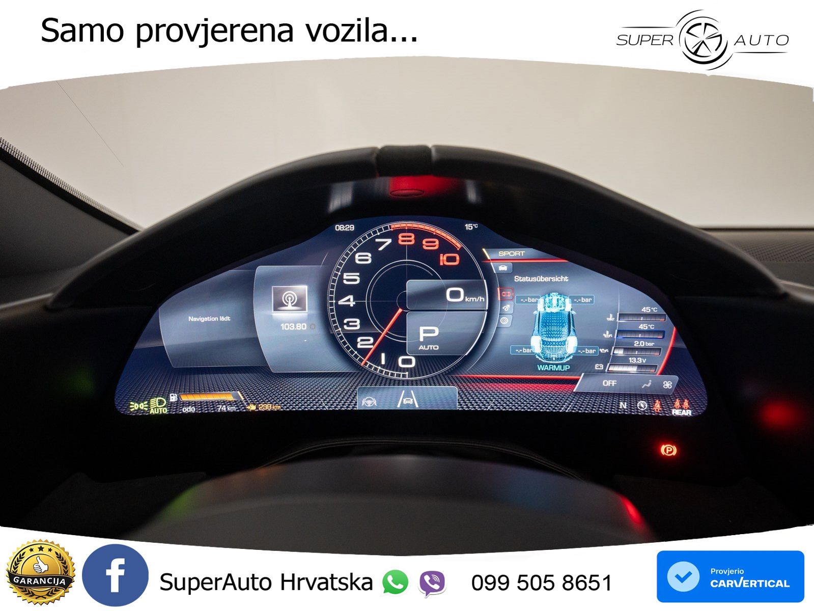 Ferrari Roma 3.9 V8 (620 KS) DCT LED+ACC