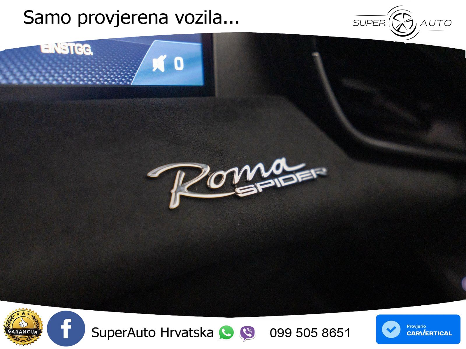 Ferrari Roma 3.9 V8 (620 KS) DCT LED+ACC
