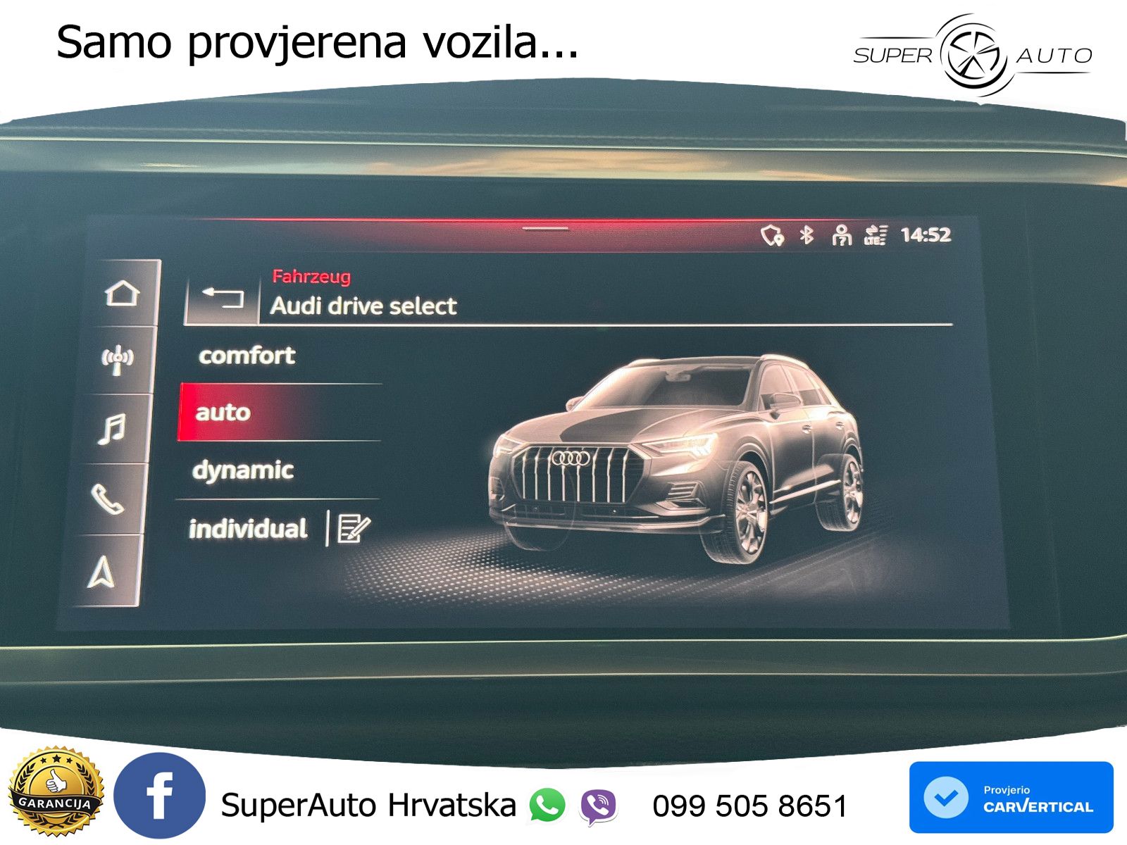 Audi Q3 45 TFSIe (245 KS) S tronic S line ZRAČNI+ACC+GR SJED+KAM