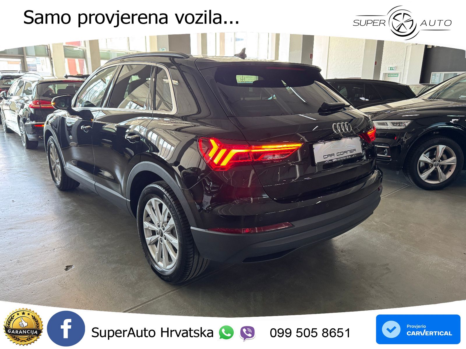 Audi Q3 45 TFSIe (245 KS) S tronic S line ZRAČNI+ACC+GR SJED+KAM