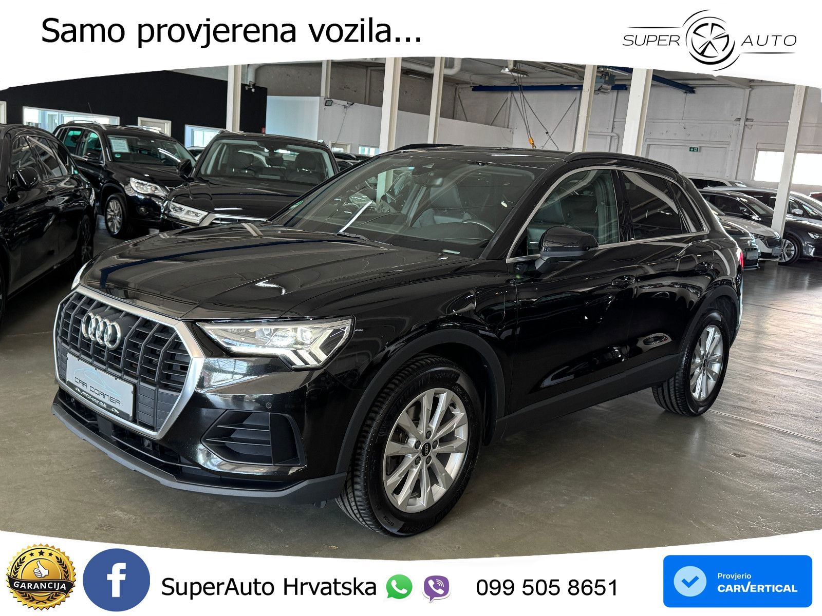 Audi Q3 45 TFSIe (245 KS) S tronic S line ZRAČNI+ACC+GR SJED+KAM