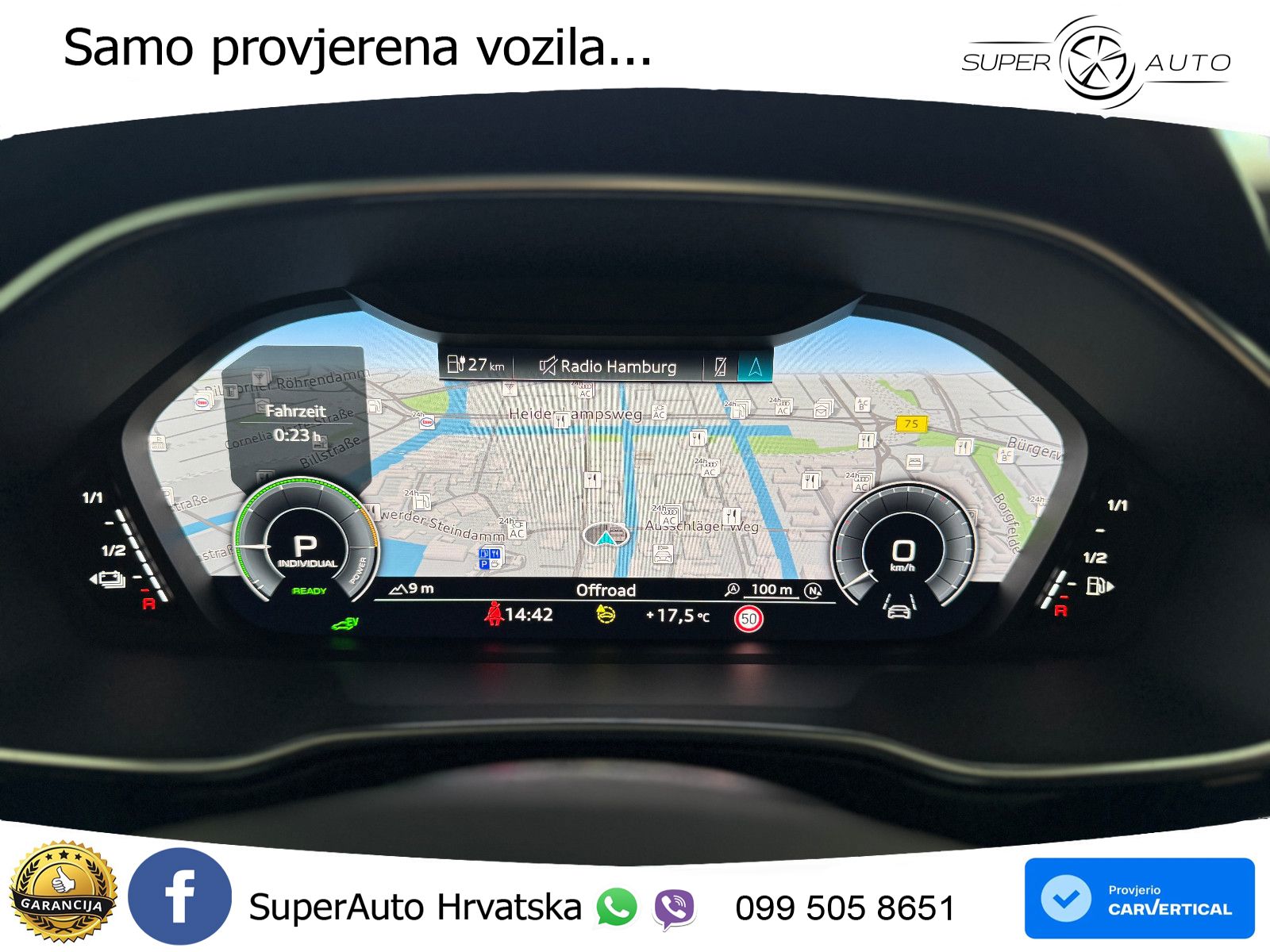 Audi Q3 45 TFSIe (245 KS) S tronic S line ZRAČNI+ACC+GR SJED+KAM