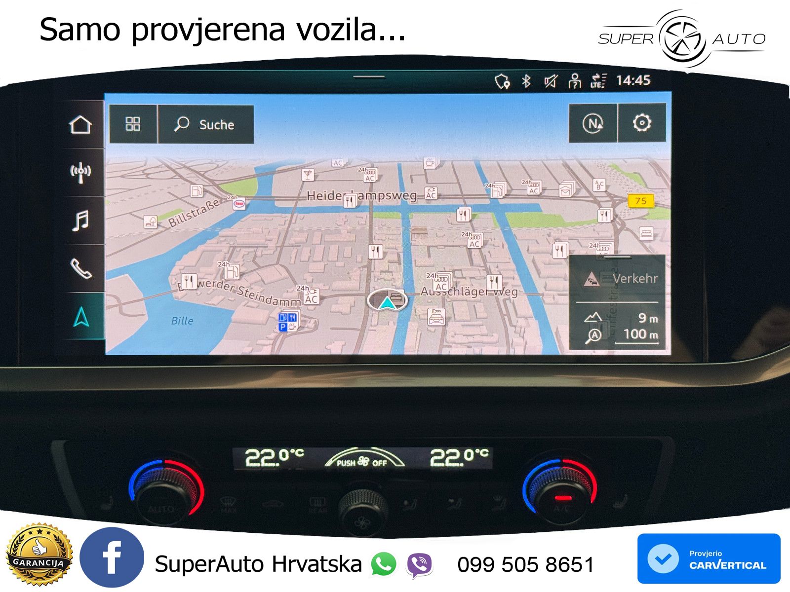 Audi Q3 45 TFSIe (245 KS) S tronic S line ZRAČNI+ACC+GR SJED+KAM