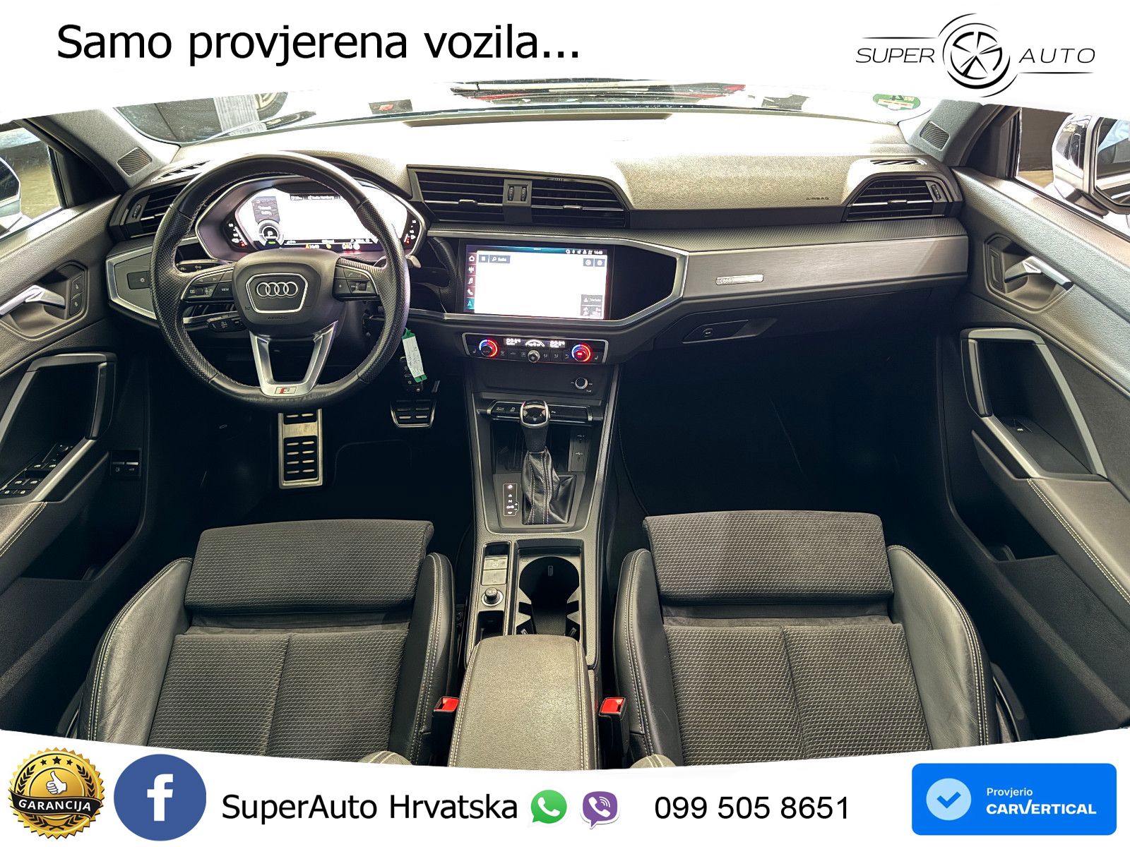 Audi Q3 45 TFSIe (245 KS) S tronic S line ZRAČNI+ACC+GR SJED+KAM