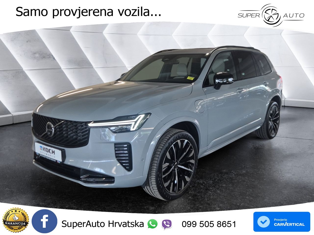 Volvo XC90 2.0 T8 AWD Automatic ACC+HEAD+4xGR SJED+360+PANO