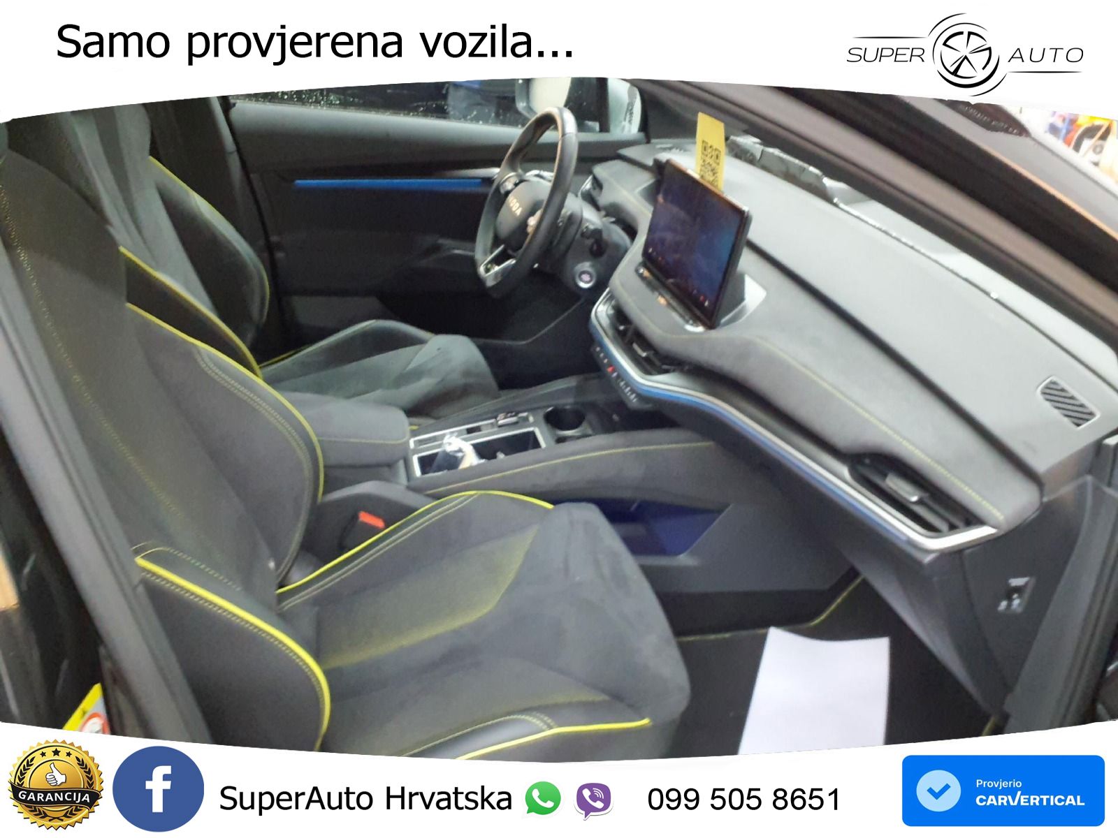 Škoda Enyaq iV RS 82 kWh (340 KS) AWD Lounge LED+GR SJED+ACC