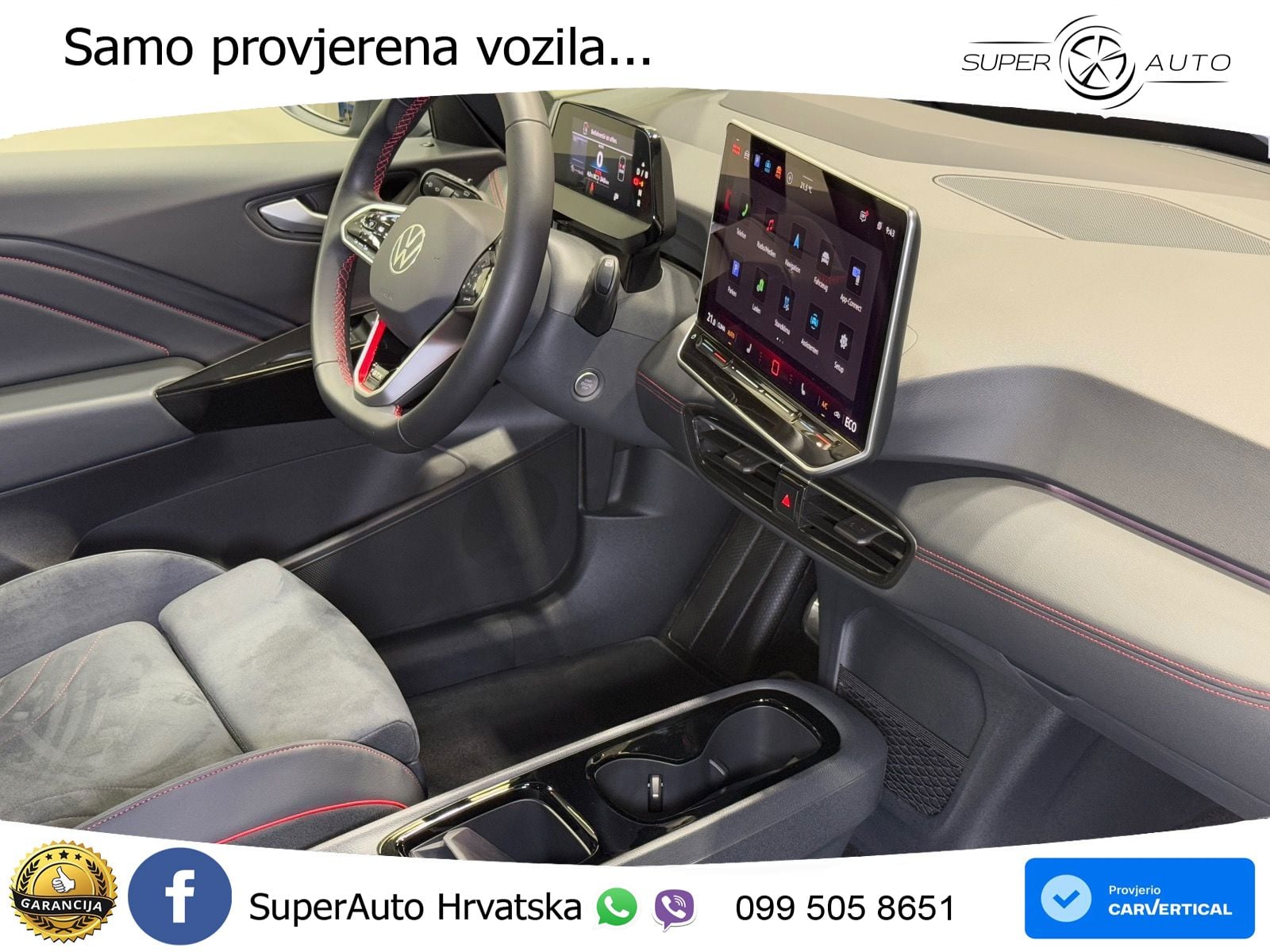 Volkswagen ID.3 GTX Performance 84 kWh (326 KS) LED+GR SJED+ACC