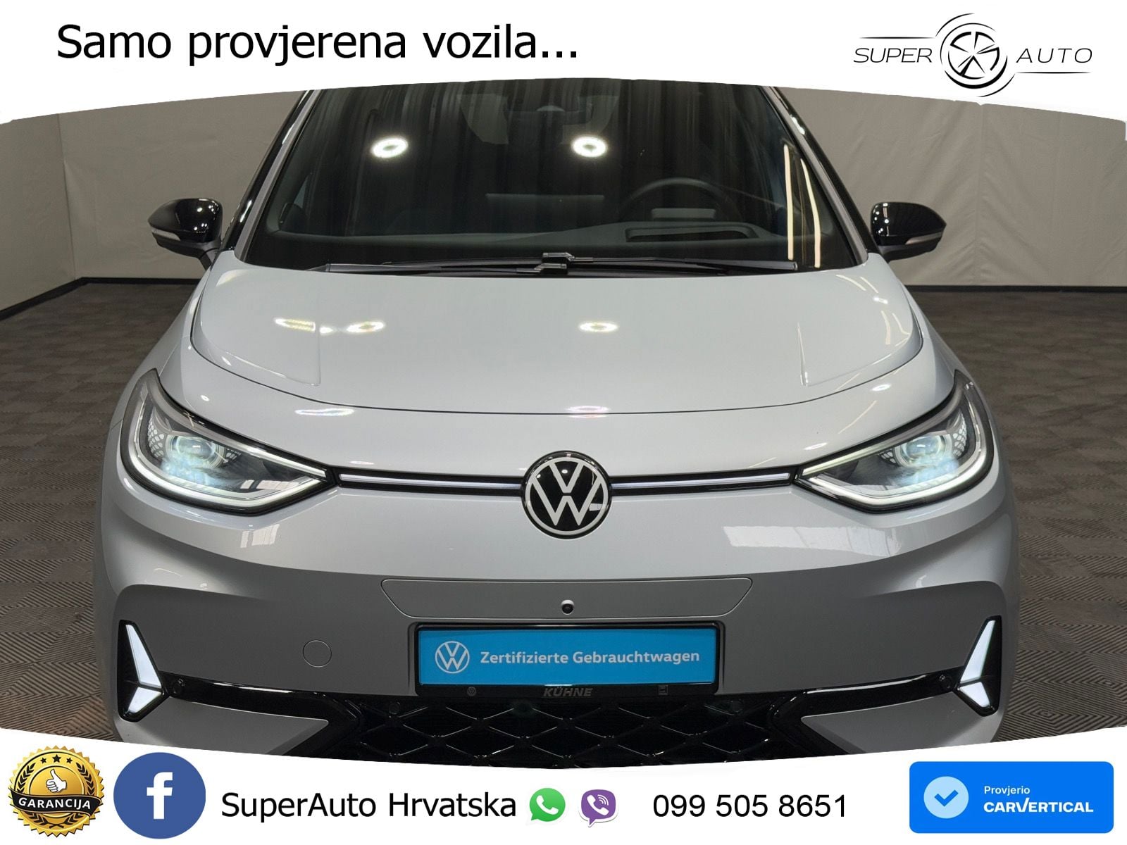 Volkswagen ID.3 GTX Performance 84 kWh (326 KS) LED+GR SJED+ACC