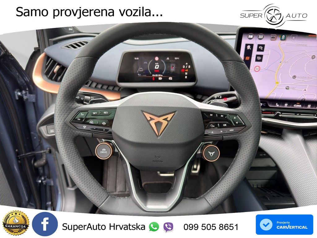 Cupra Tavascan 82 kWh (286 KS) MATRIX+GR SJED+KAM