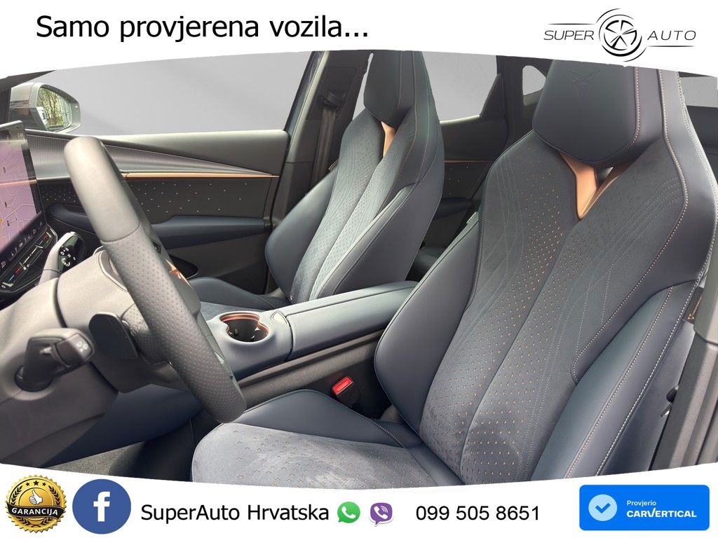 Cupra Tavascan 82 kWh (286 KS) MATRIX+GR SJED+KAM