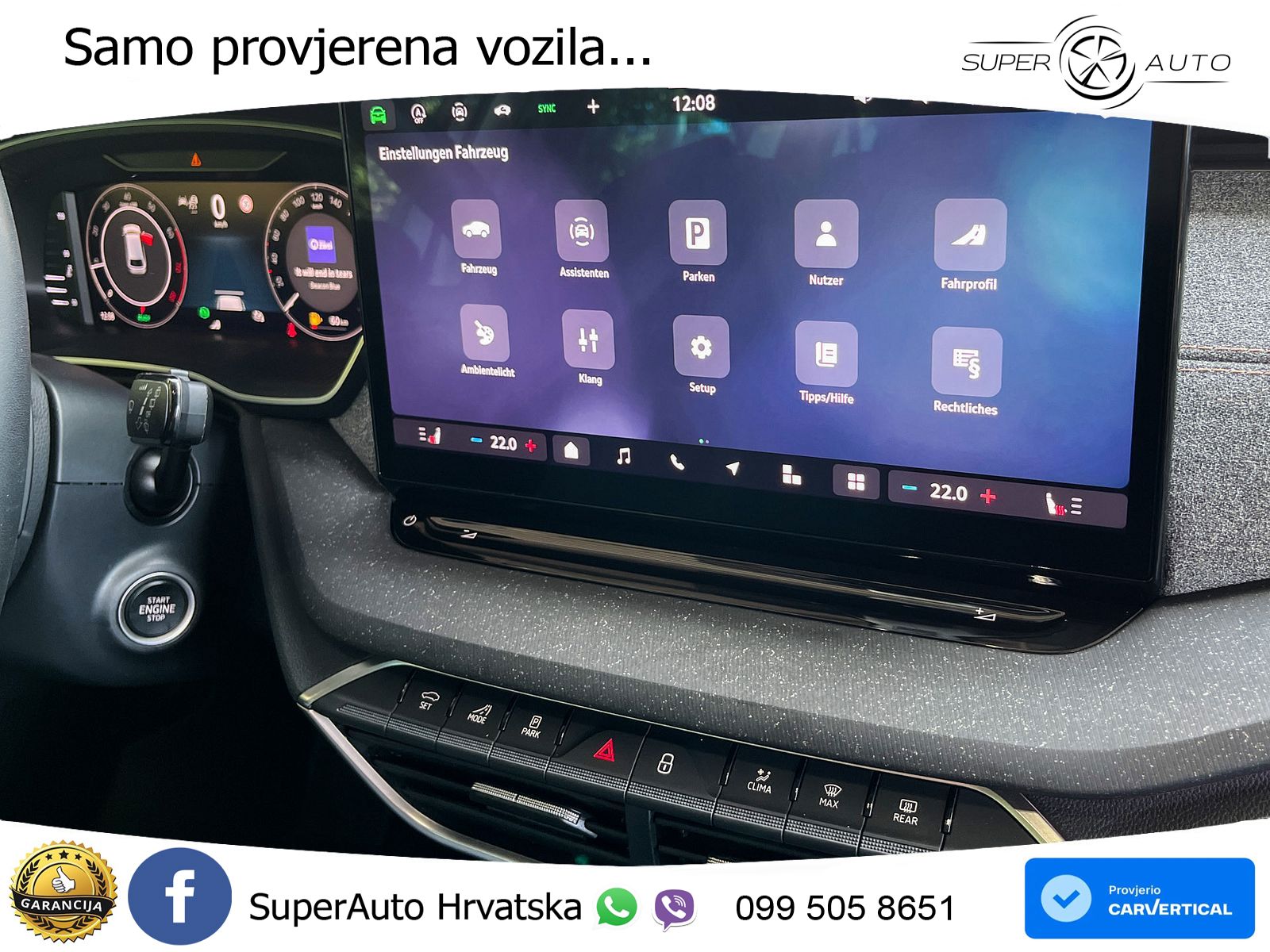 Škoda Octavia Combi 1.5 TSI (150 KS) DSG Selection LED+GR SJED+ACC