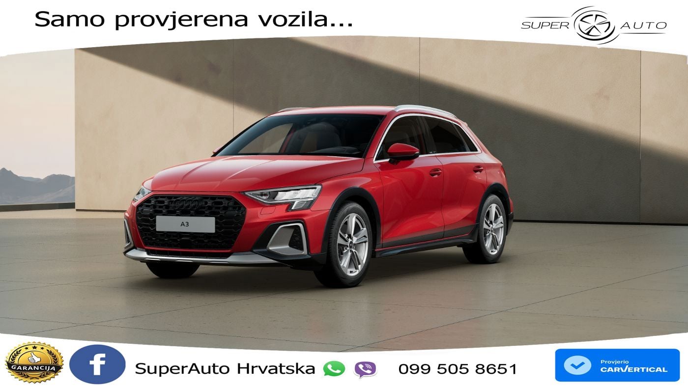 Audi A3 allstreet 35 TFSI (150 KS) S tronic LED+GR SJED+ACC