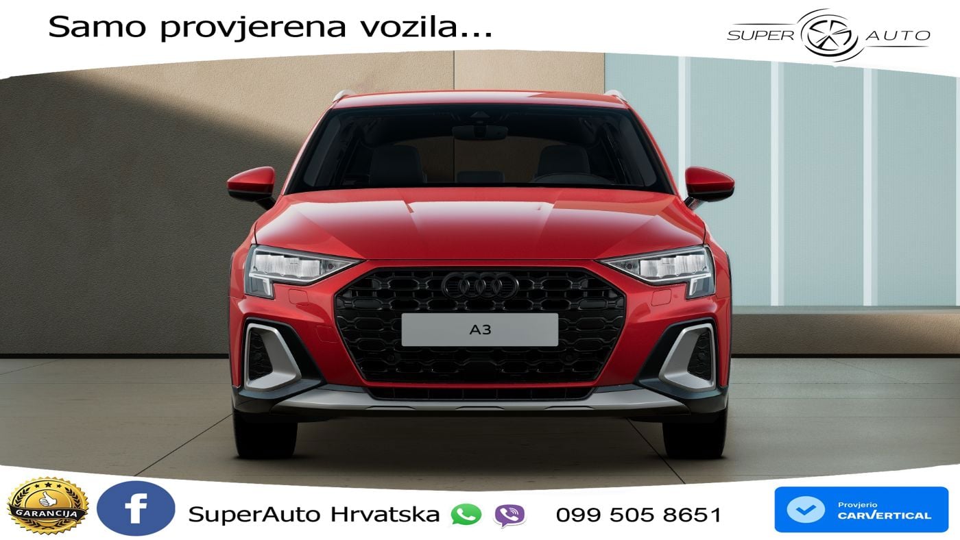 Audi A3 allstreet 35 TFSI (150 KS) S tronic LED+GR SJED+ACC