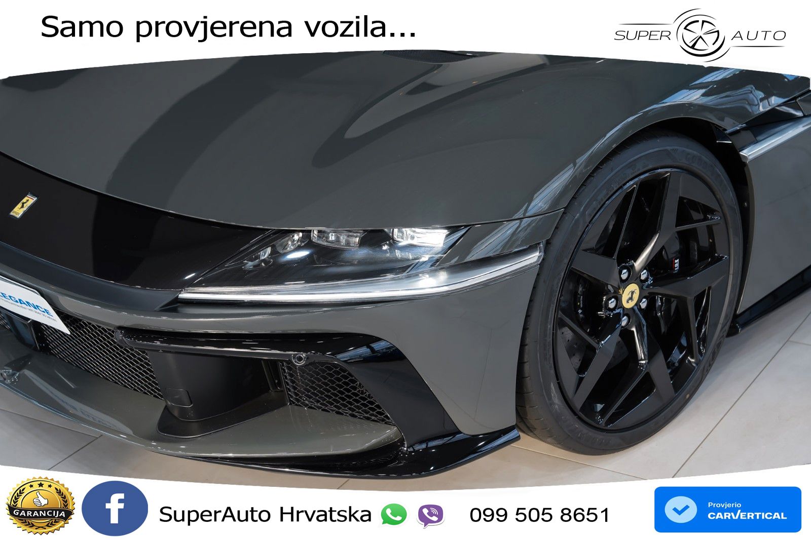 Ferrari 12Cilindri Spider 6.5 V12 (830 KS) F1 DCT