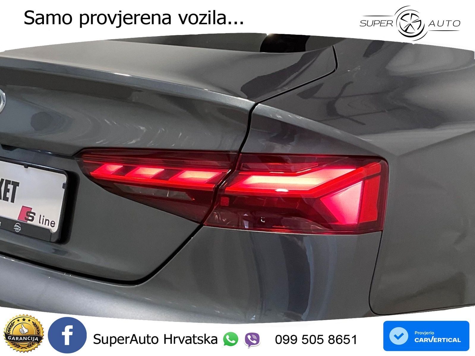 Audi A5 Sportback 40 TDI (204 KS) S tronic S line LED+GR SJED+ACC