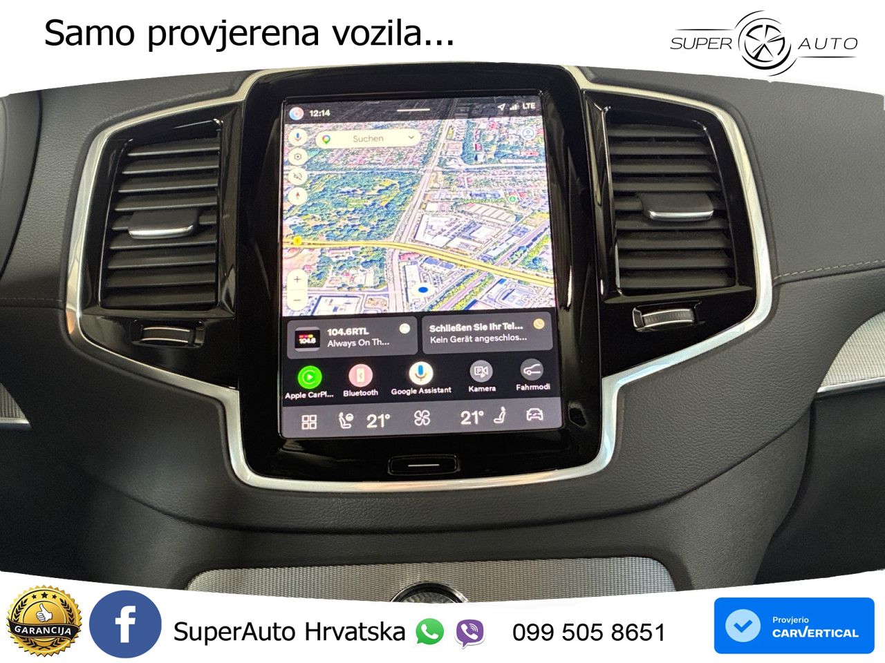 Volvo XC90 2.0 B5 Diesel AWD Automatic LED+GR SJED+ACC