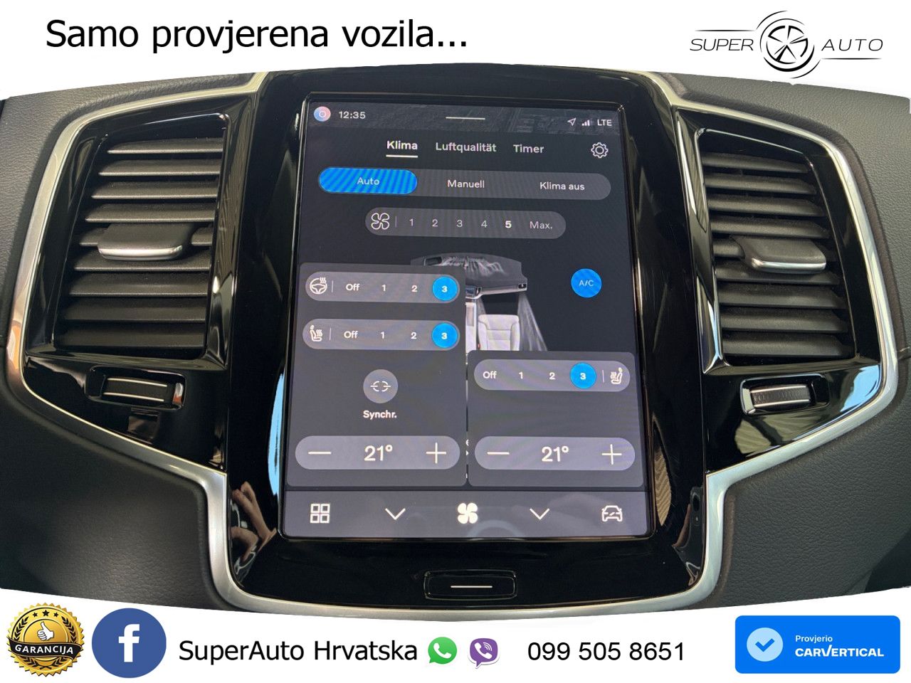 Volvo XC90 2.0 B5 Diesel AWD Automatic LED+GR SJED+ACC