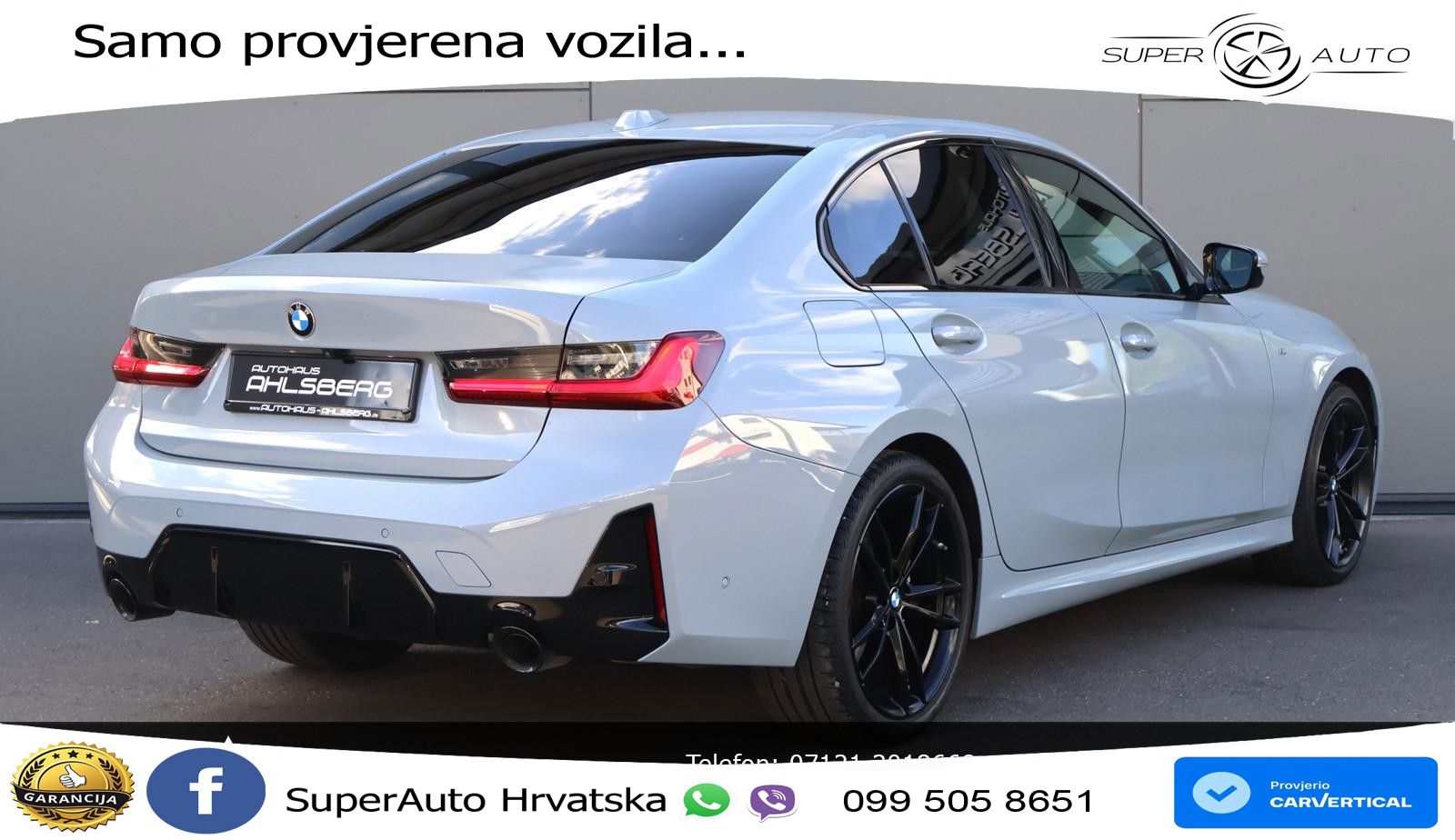 BMW 320d (190 KS) xDrive Steptronic M Sport LED+GR SJED+ACC
