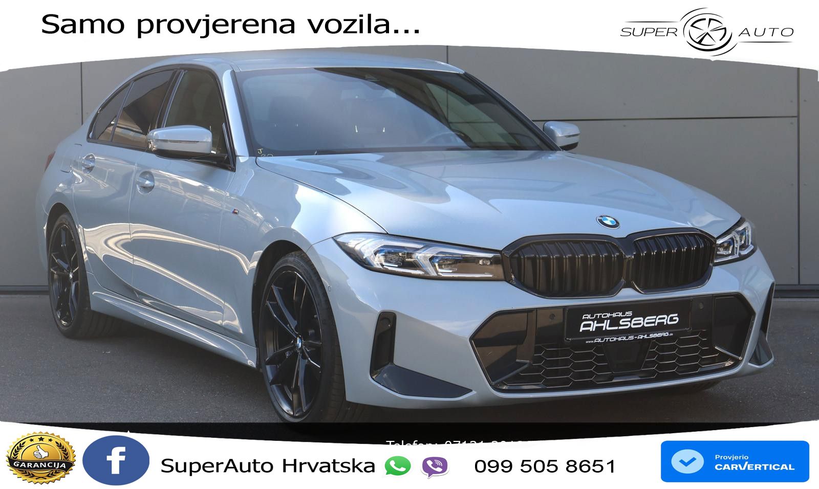 BMW 320d (190 KS) xDrive Steptronic M Sport LED+GR SJED+ACC