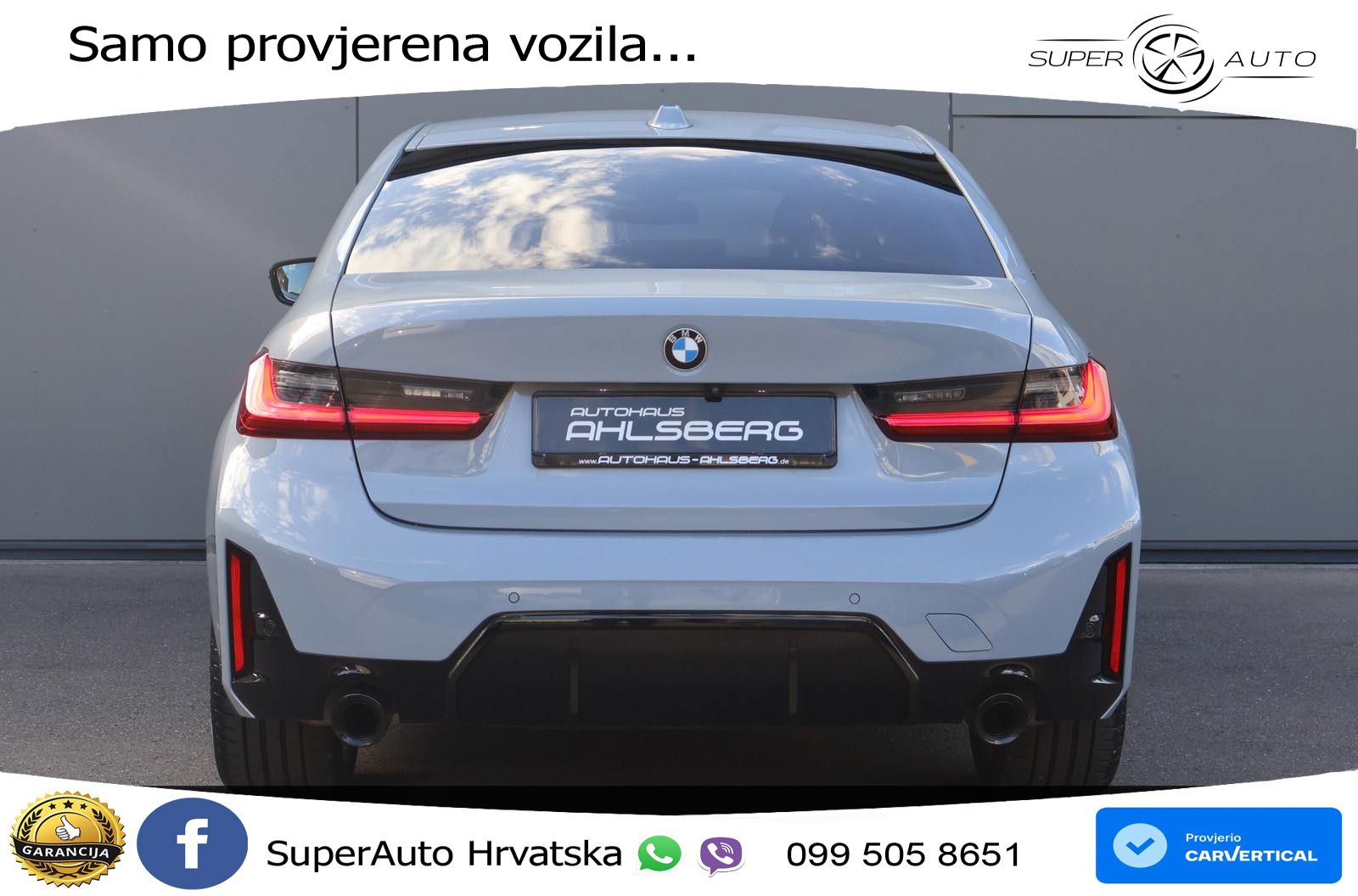 BMW 320d (190 KS) xDrive Steptronic M Sport LED+GR SJED+ACC