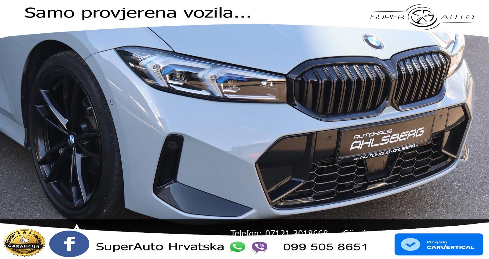BMW 320d (190 KS) xDrive Steptronic M Sport LED+GR SJED+ACC