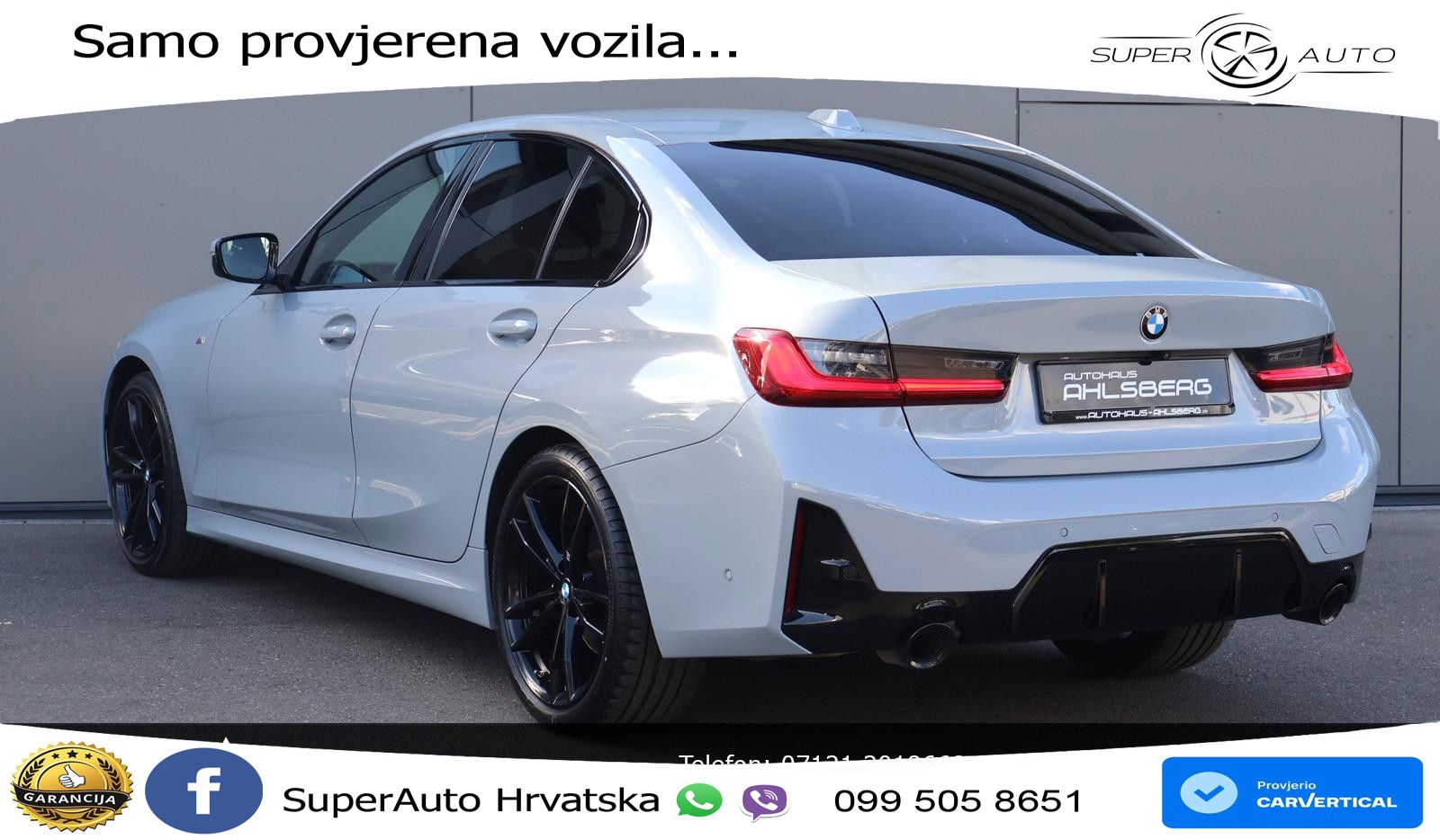 BMW 320d (190 KS) xDrive Steptronic M Sport LED+GR SJED+ACC