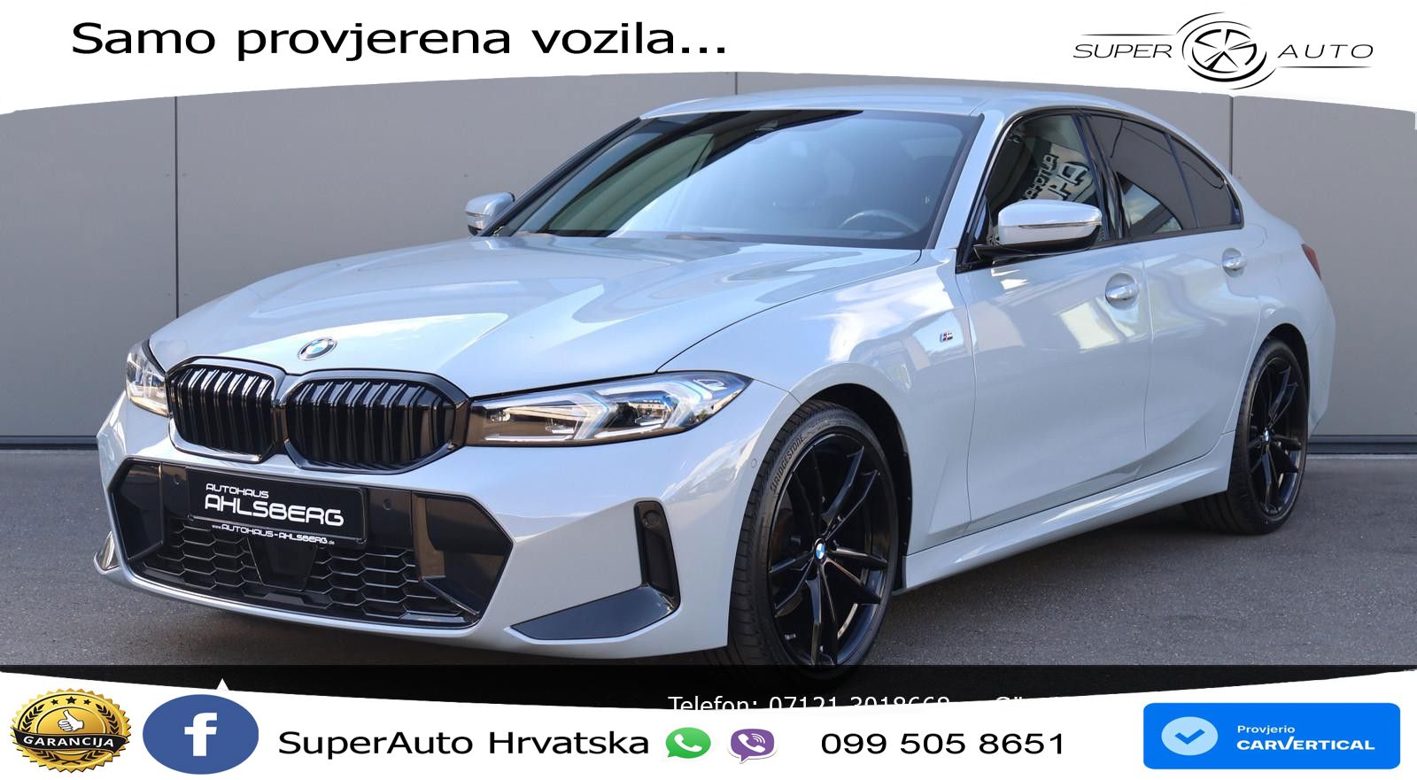 BMW 320d (190 KS) xDrive Steptronic M Sport LED+GR SJED+ACC