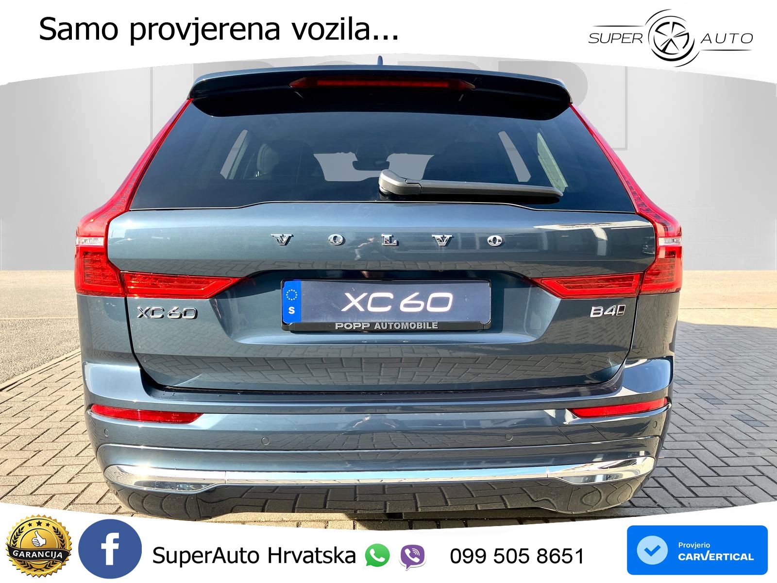Volvo XC60 B4 Diesel AWD Geartronic LED+GR SJED+ACC