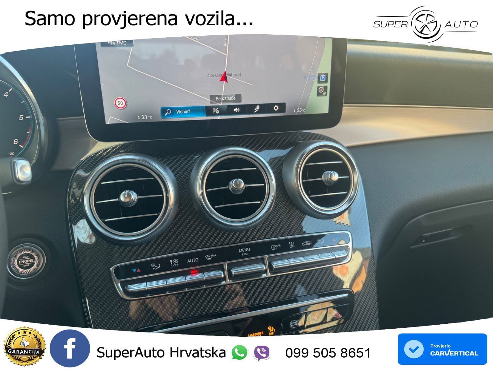 Mercedes GLC 400d (330 KS) 4MATIC 9G-TRONIC ZRAČNI+ACC+GR SJED+360