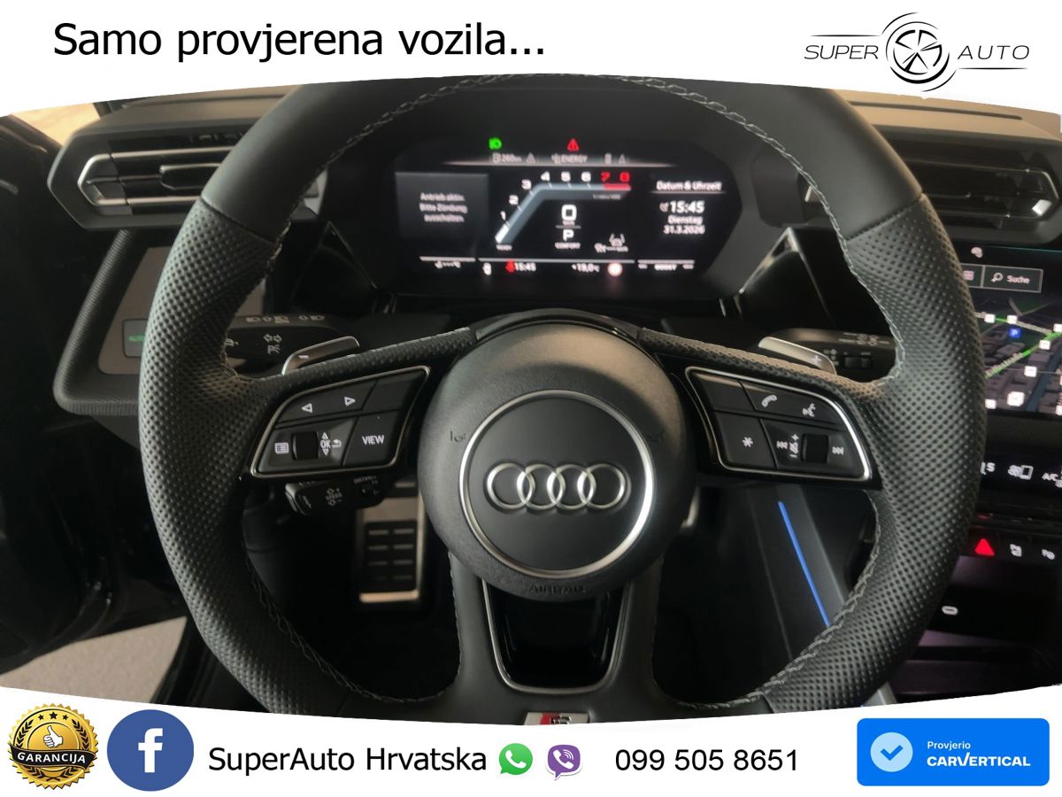 Audi S3 2.0 TFSI (333 KS) quattro S tronic S line LED+GR SJED+ACC