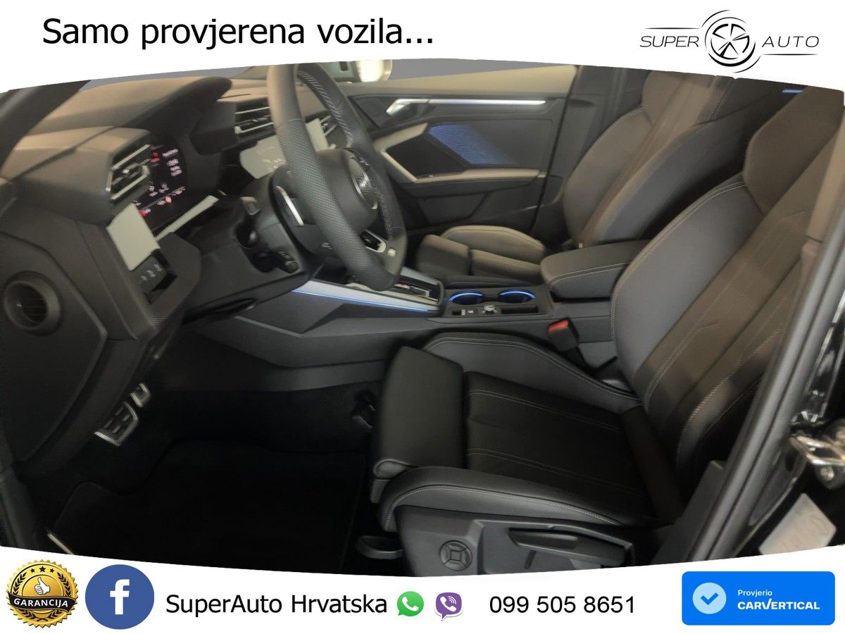 Audi S3 2.0 TFSI (333 KS) quattro S tronic S line LED+GR SJED+ACC